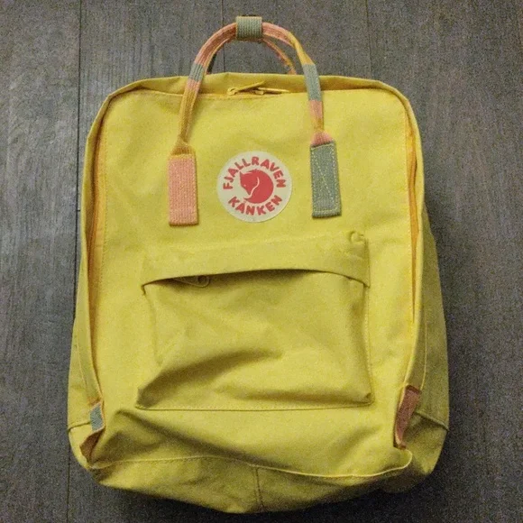 Fjallraven Kanken Yellow Classic Backpack